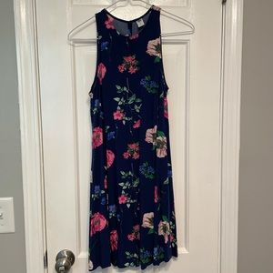 Blue Floral Sundress - Size XS